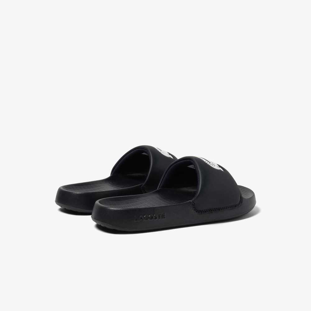 Lacoste Croco 1.0 Slides Black/White | JXV-817369