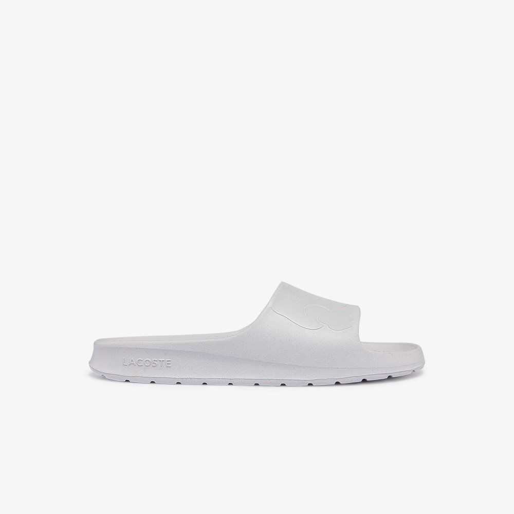 Lacoste Croco 2.0 Logo Slides Wht/Off Wht | SAJ-059741