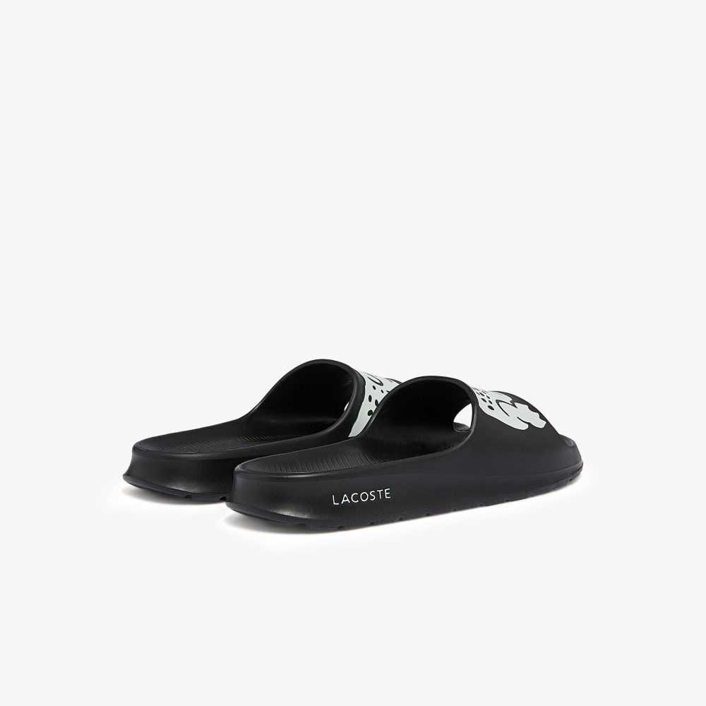 Lacoste Croco 2.0 Slides Black/White | DPR-273415