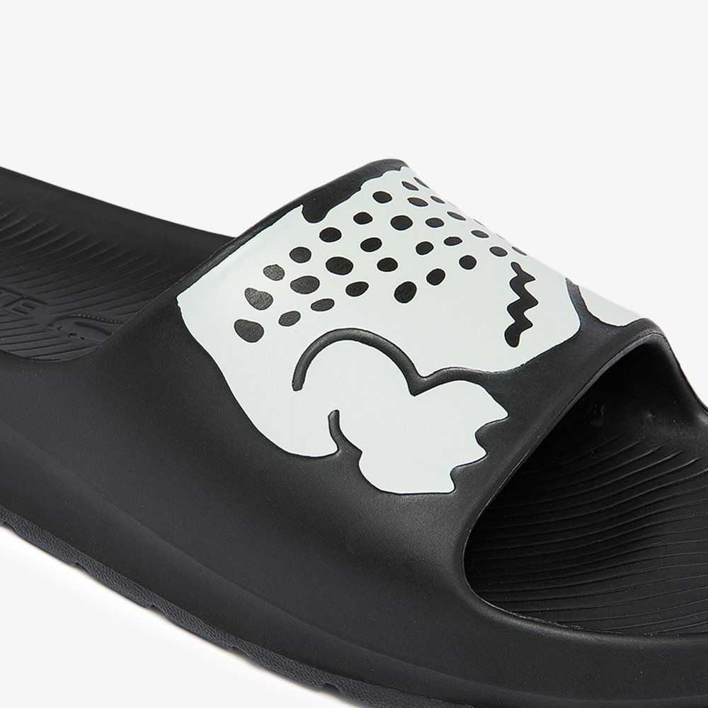 Lacoste Croco 2.0 Slides Black/White | DPR-273415