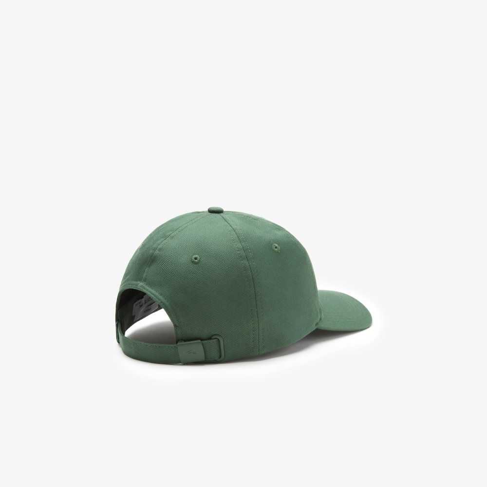 Lacoste Crocodile Patch Branded Cap Green | MJN-063874