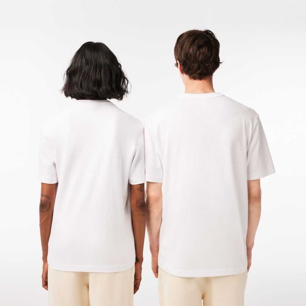 Lacoste Exclusively for members - The 90th Anniversary Collector T-Shirt White | VRD-527184