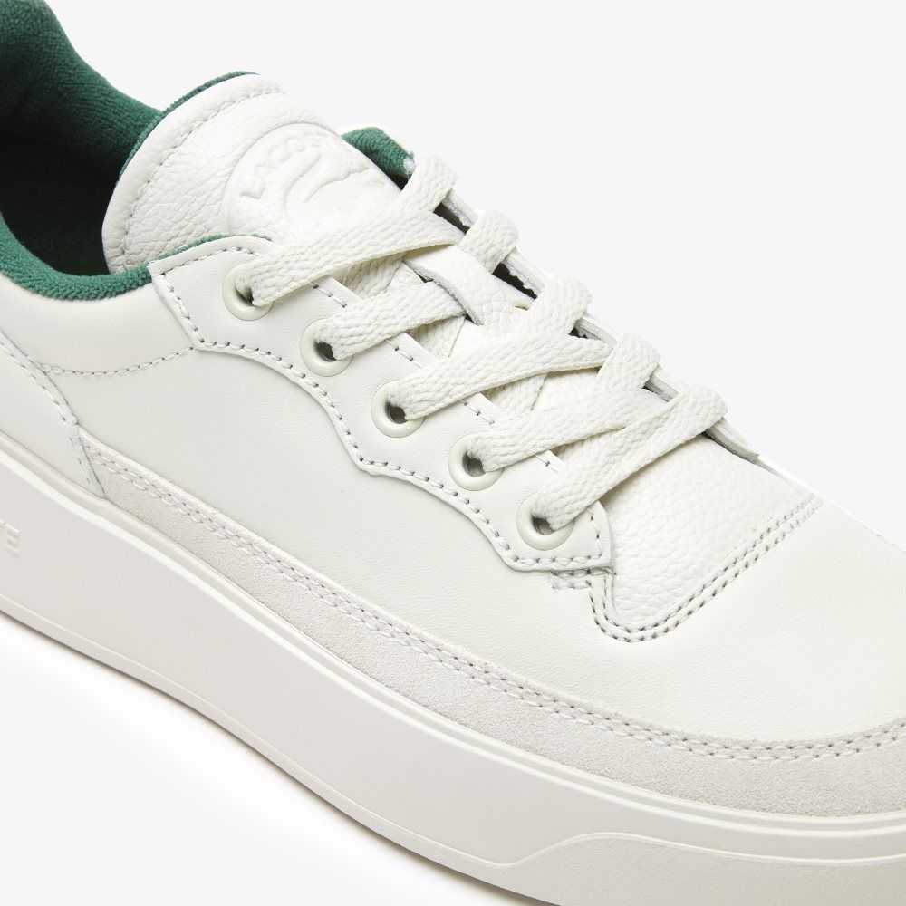 Lacoste G80 Club Leather Tonal Sneakers Off Wht/Off Wht | EWG-429086