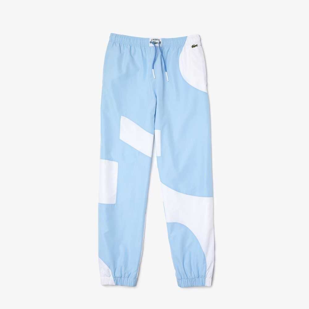 Lacoste Heritage Graphic Track Pants Blue / White | XYH-469813