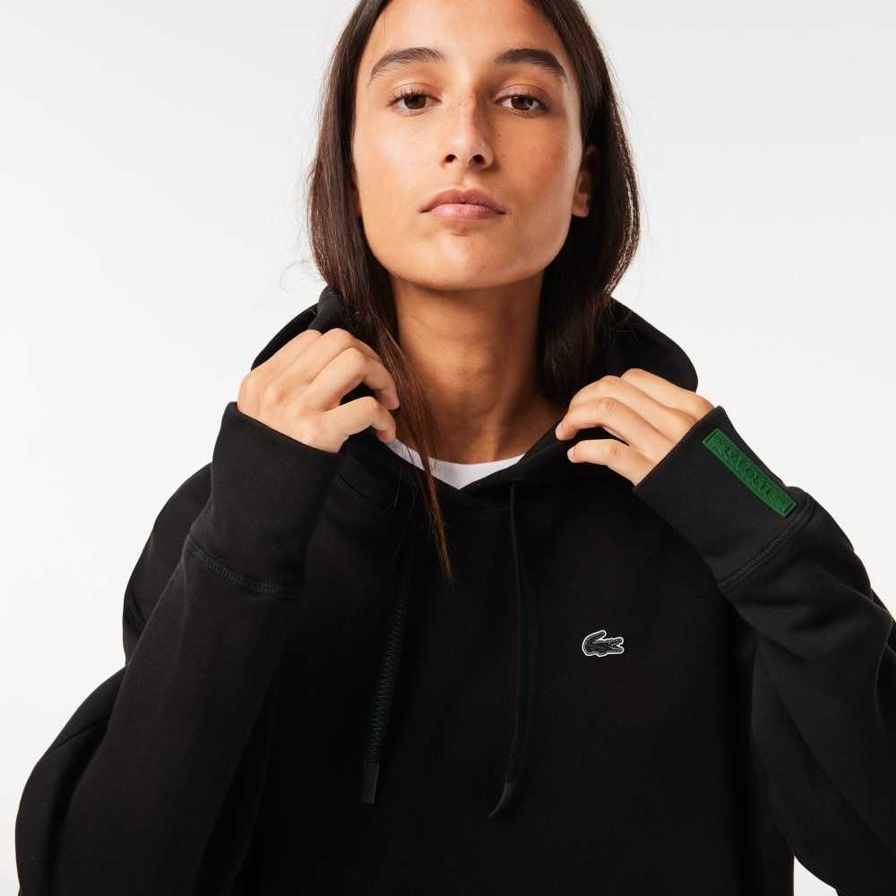 Lacoste Hooded Sweatshirt Black | JAX-068275