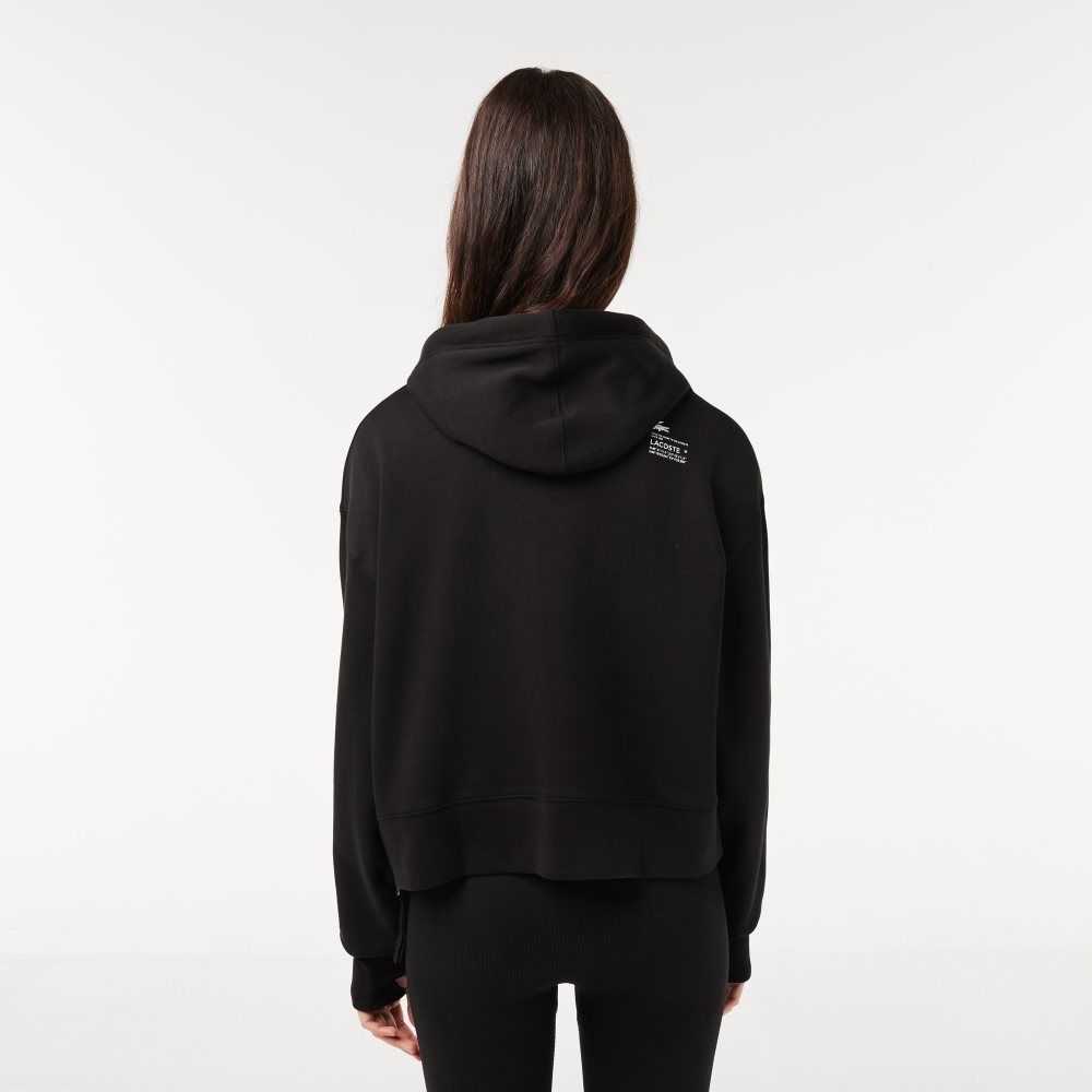 Lacoste Hooded Sweatshirt Black | JAX-068275