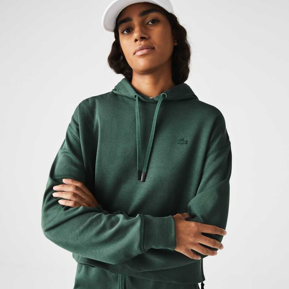 Lacoste Hooded Sweatshirt Green | DSM-268539