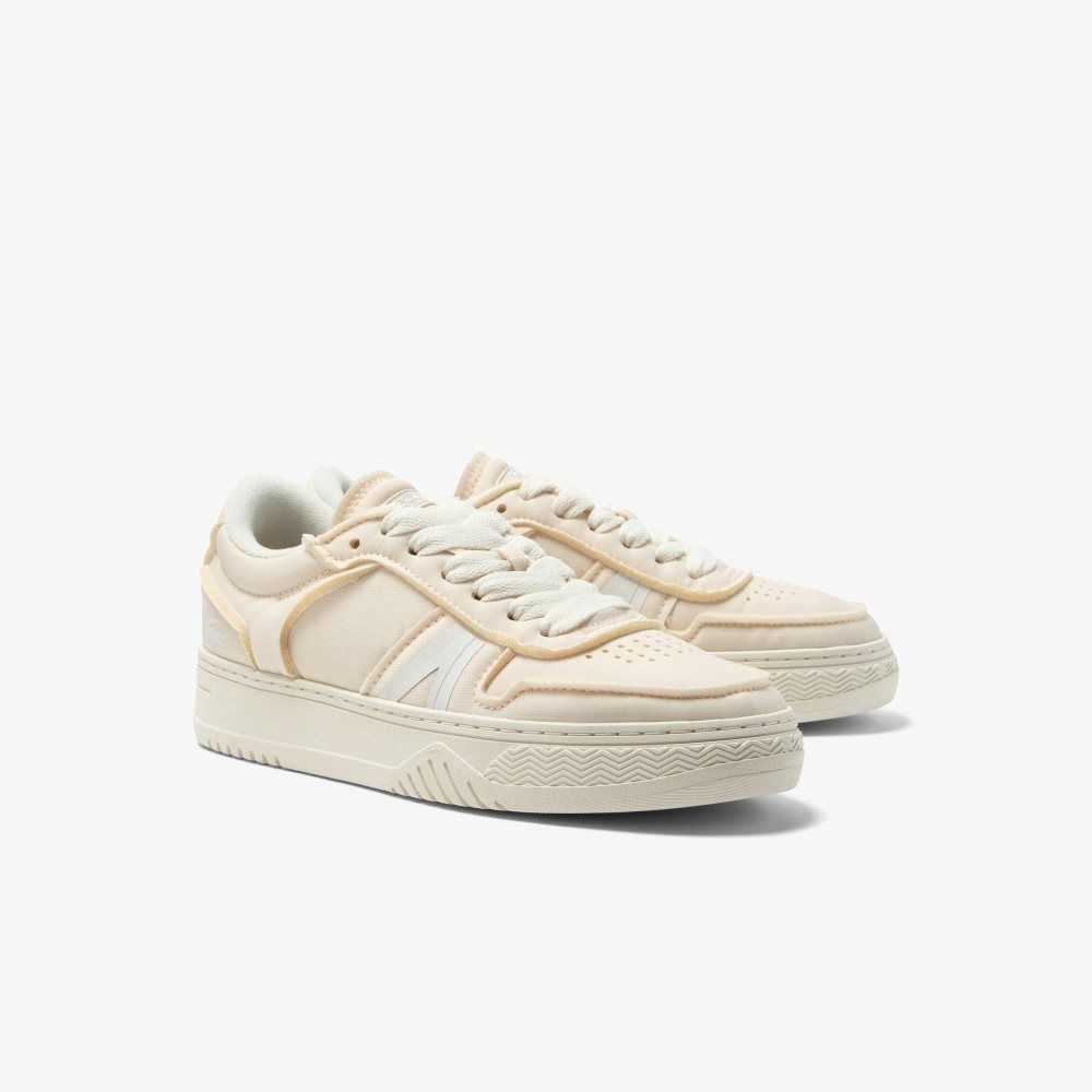 Lacoste L001 Crafted Sneakers Off White/Off White | UEZ-632184