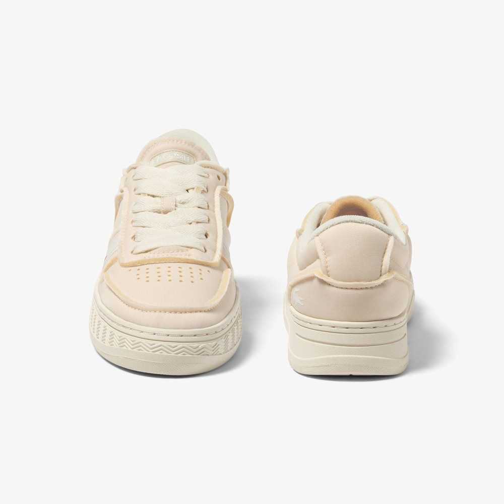 Lacoste L001 Crafted Sneakers Off White/Off White | UEZ-632184