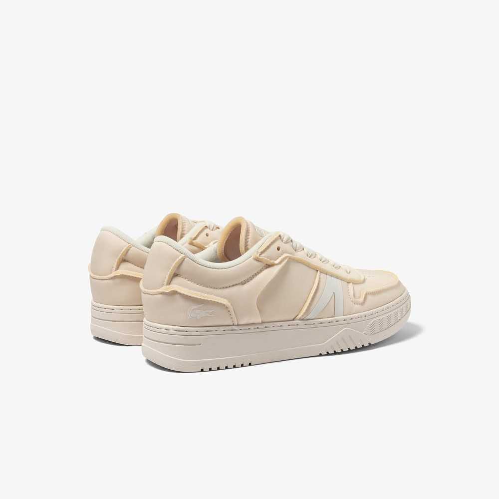 Lacoste L001 Crafted Sneakers Off White/Off White | UWA-652370