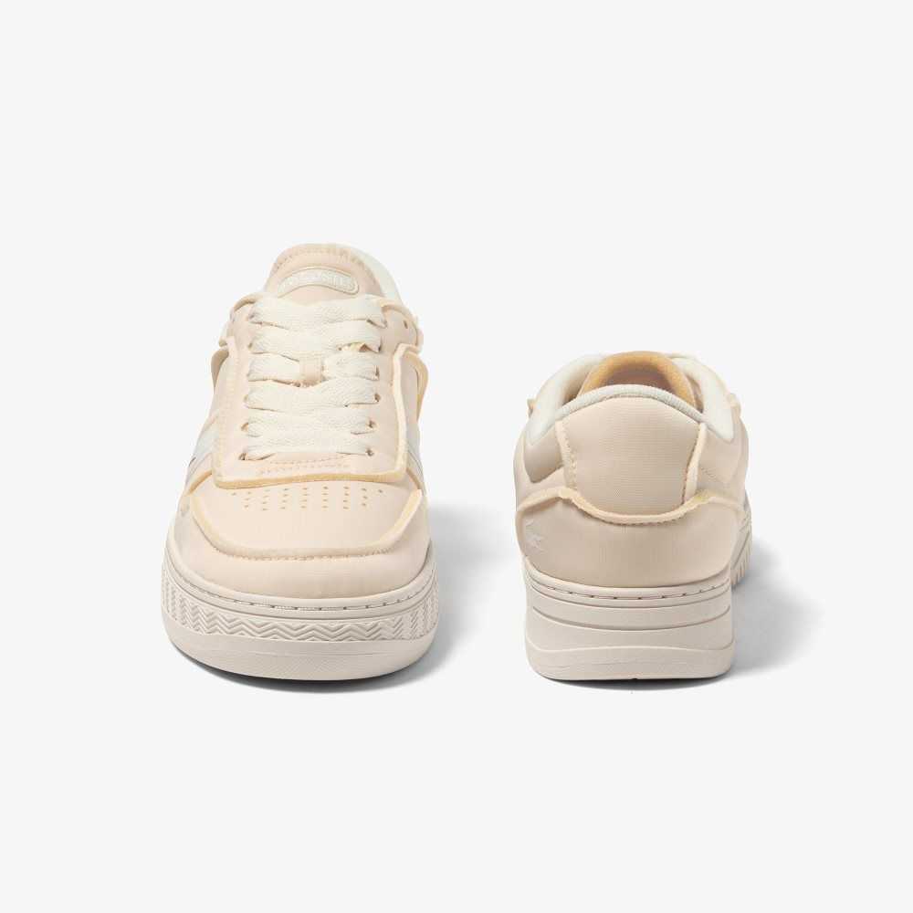 Lacoste L001 Crafted Sneakers Off White/Off White | UWA-652370