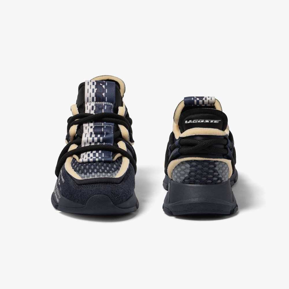 Lacoste L003 Active Runway Sneakers Nvy/Blk | IJP-516840