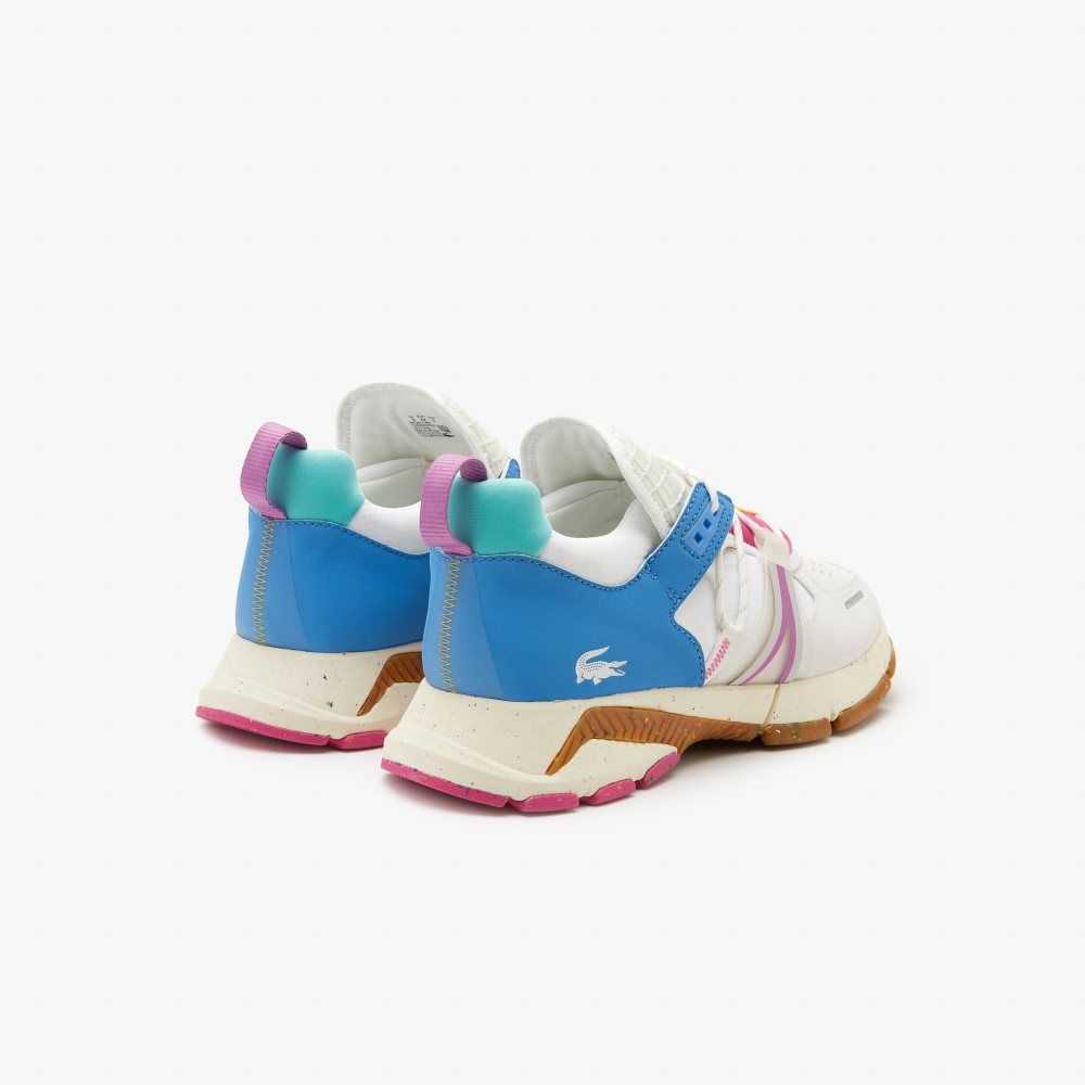 Lacoste L003 Eco Sneakers White/Pink | CHO-532179