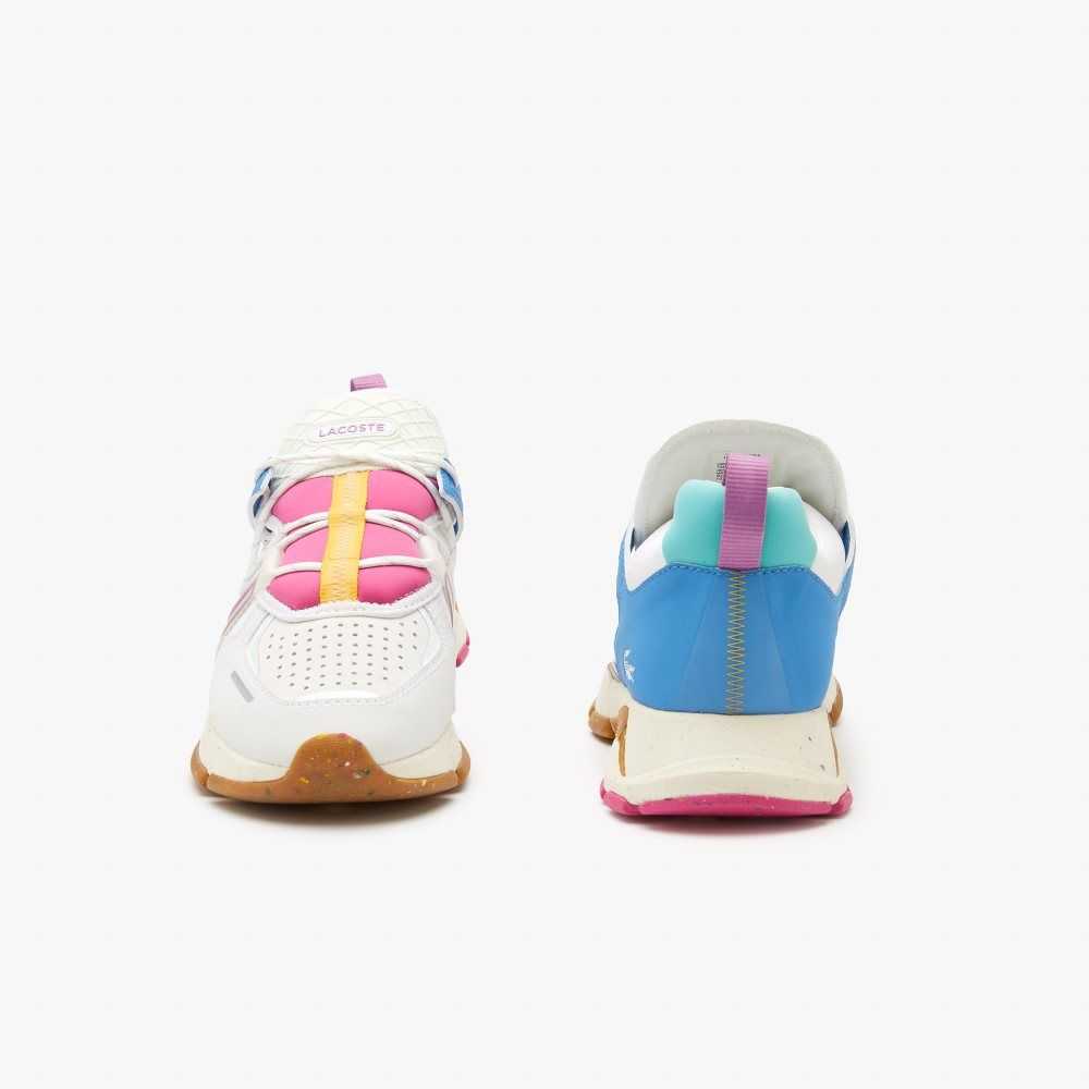 Lacoste L003 Eco Sneakers White/Pink | CHO-532179