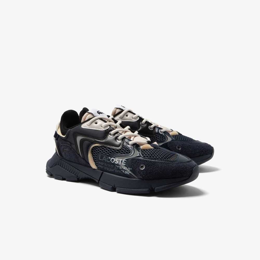 Lacoste L003 Neo Sneakers Blk/Nvy | GZM-453698