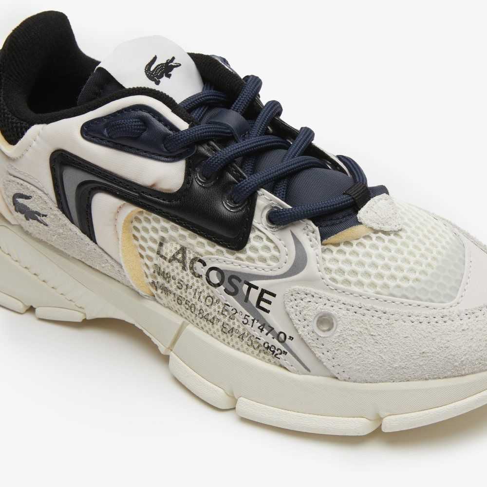 Lacoste L003 Neo Sneakers Off Wht/Blk | DUR-572940