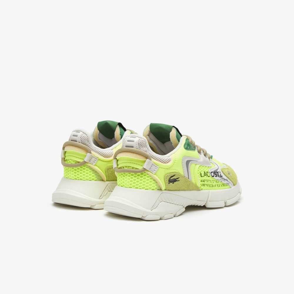 Lacoste L003 Neo Sneakers Ylw/Off Wht | XTP-106523