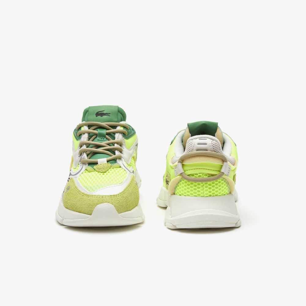 Lacoste L003 Neo Sneakers Ylw/Off Wht | XTP-106523