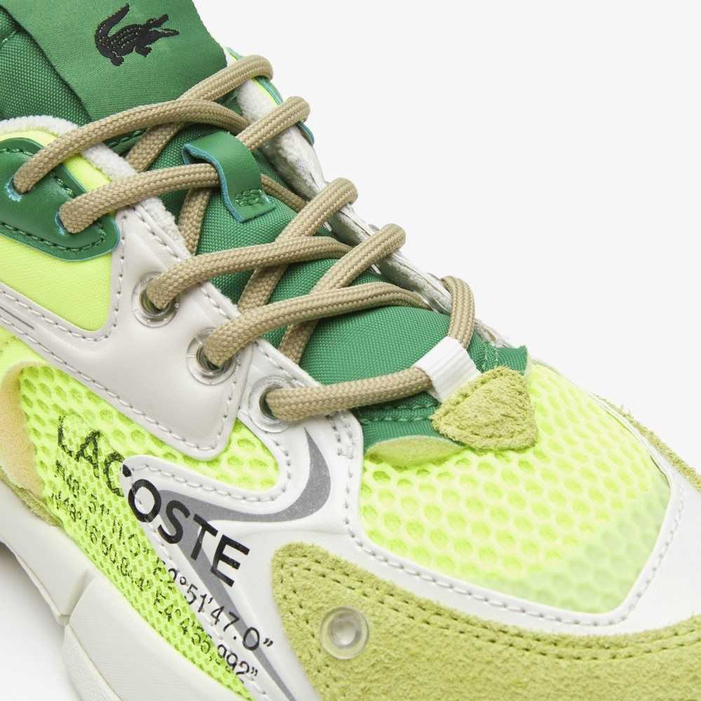 Lacoste L003 Neo Sneakers Ylw/Off Wht | XTP-106523