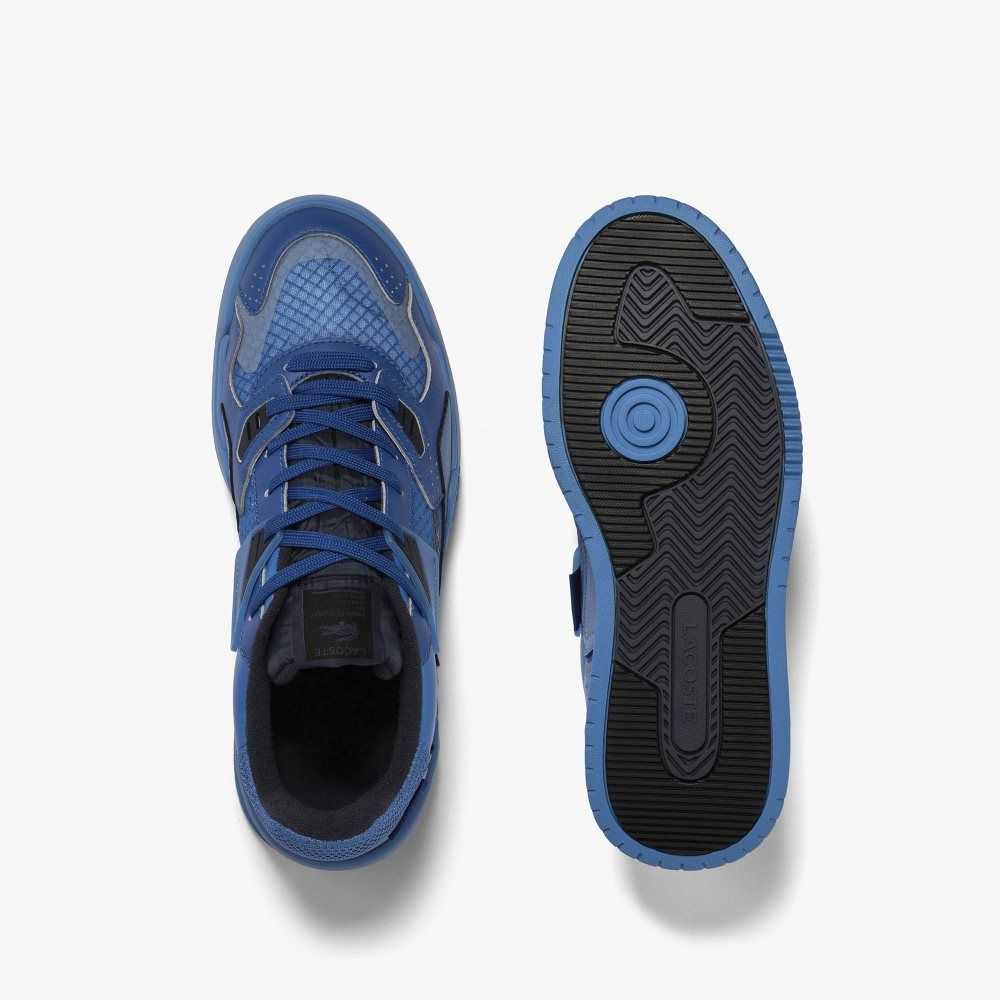 Lacoste LT125 Leather Sneakers Dk Blu/Blu | EKY-597684