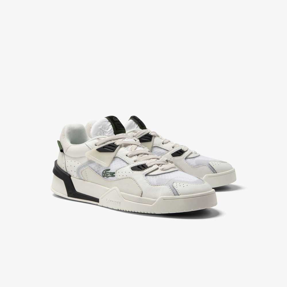 Lacoste LT125 Leather Sneakers Wht/Off Wht | CKL-496321