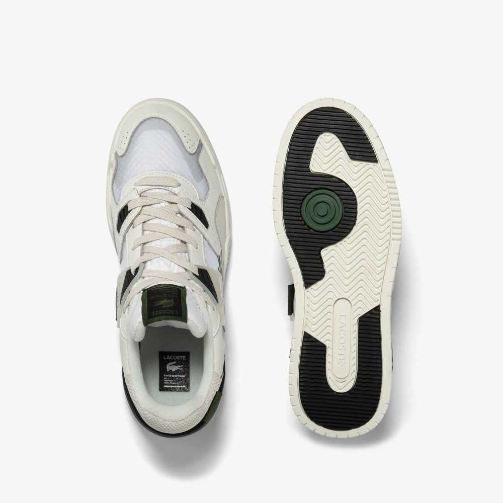 Lacoste LT125 Leather Sneakers Wht/Off Wht | CKL-496321