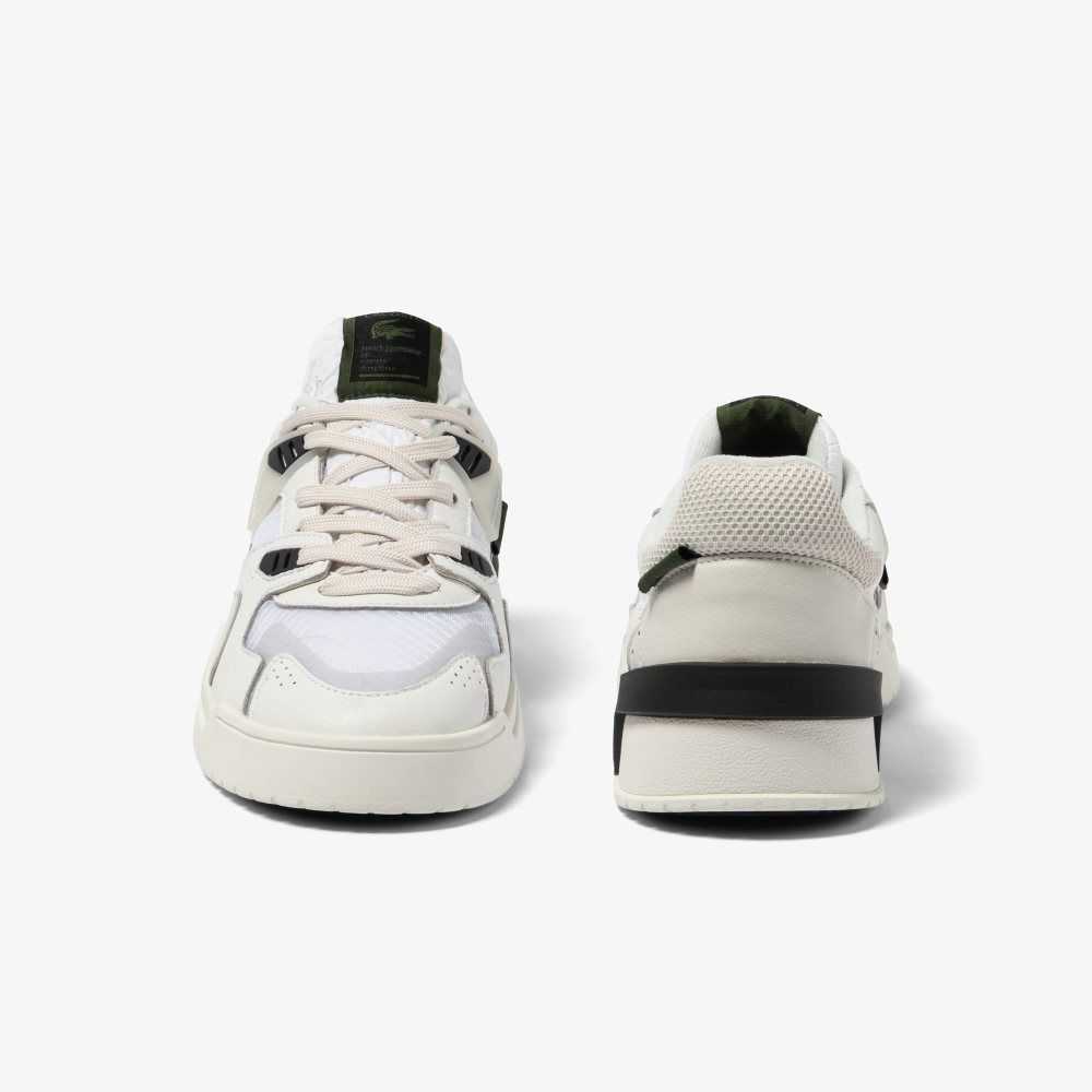 Lacoste LT125 Leather Sneakers Wht/Off Wht | CKL-496321