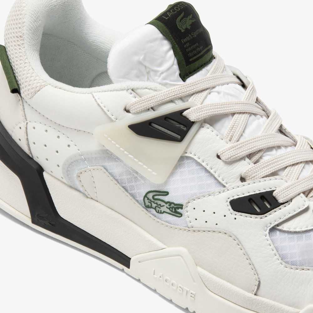 Lacoste LT125 Leather Sneakers Wht/Off Wht | CKL-496321