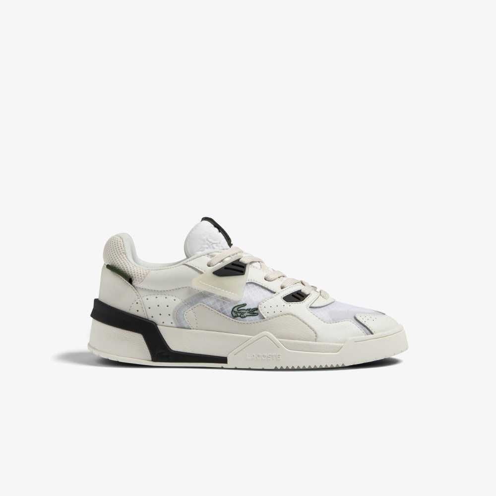 Lacoste LT125 Leather Sneakers Wht/Off Wht | CKL-496321