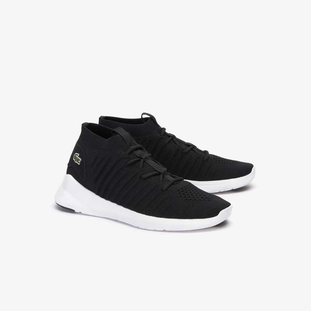 Lacoste LT Fit-Flex Sneakers Black/White | BDE-234986