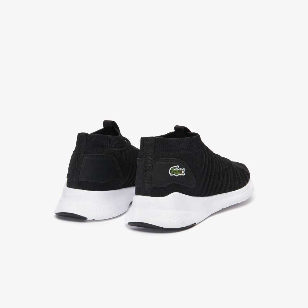 Lacoste LT Fit-Flex Sneakers Black/White | BDE-234986