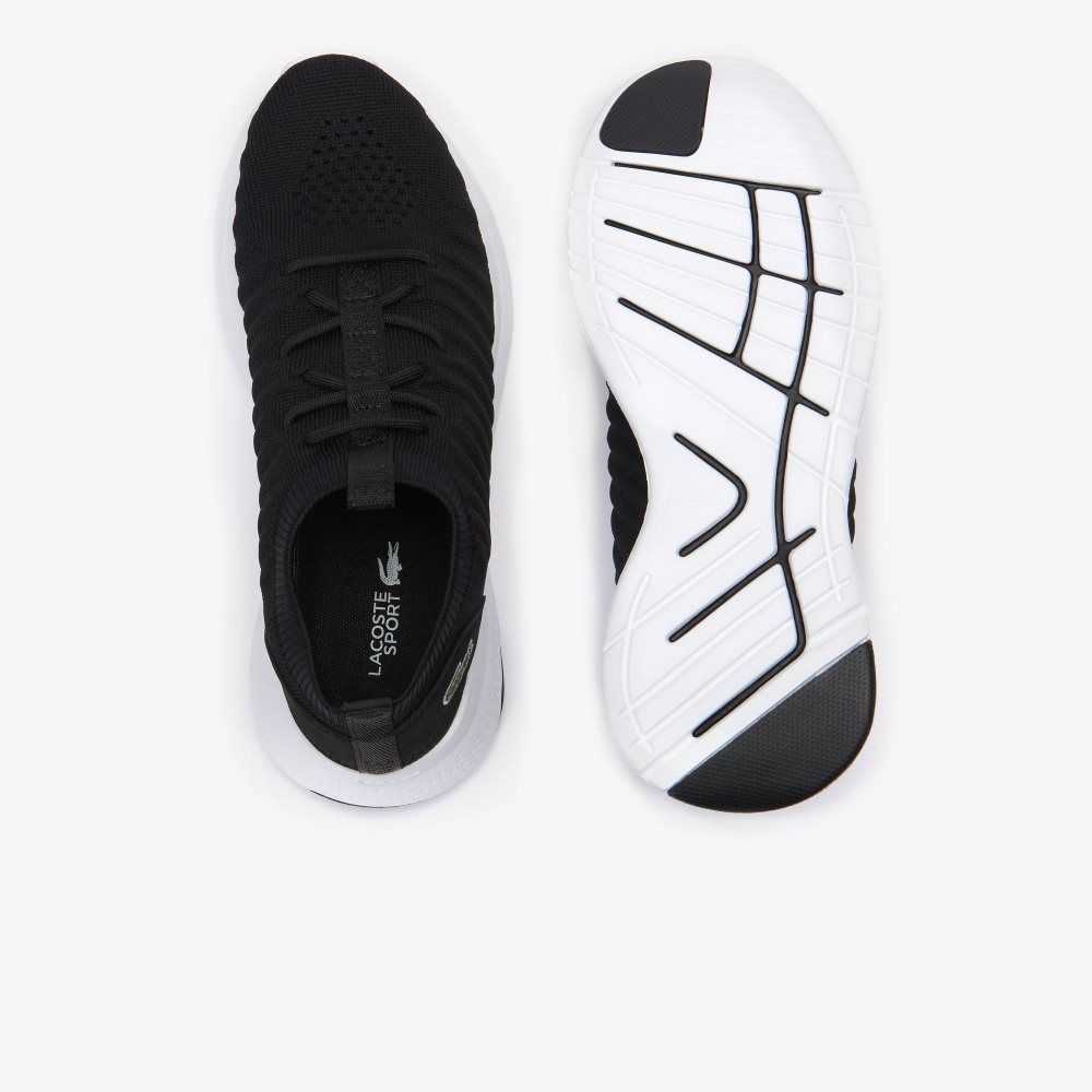 Lacoste LT Fit-Flex Sneakers Black/White | BDE-234986