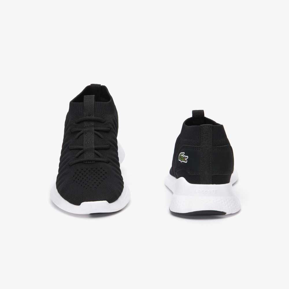 Lacoste LT Fit-Flex Sneakers Black/White | BDE-234986