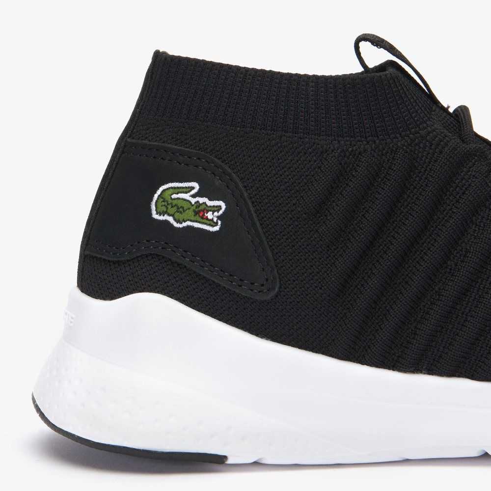 Lacoste LT Fit-Flex Sneakers Black/White | BDE-234986