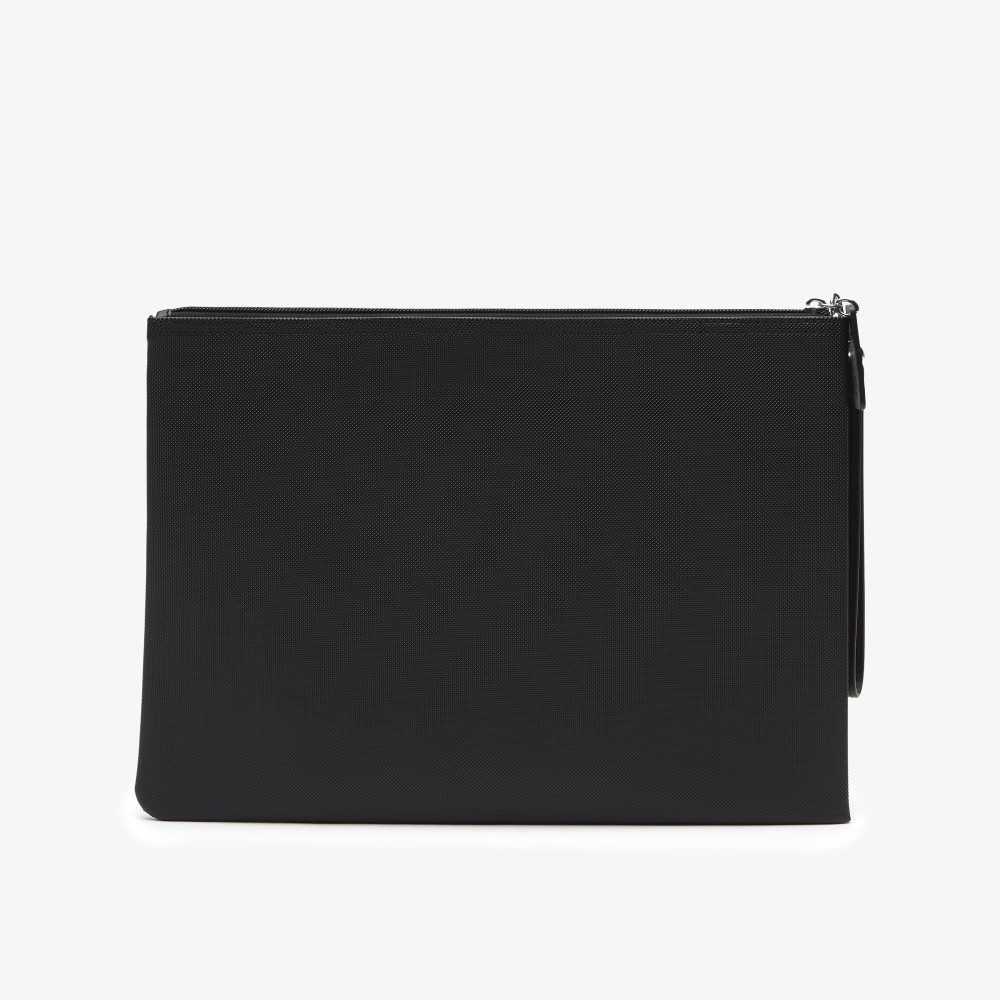 Lacoste L.12.12 Clutch Purse Black | WCS-341672