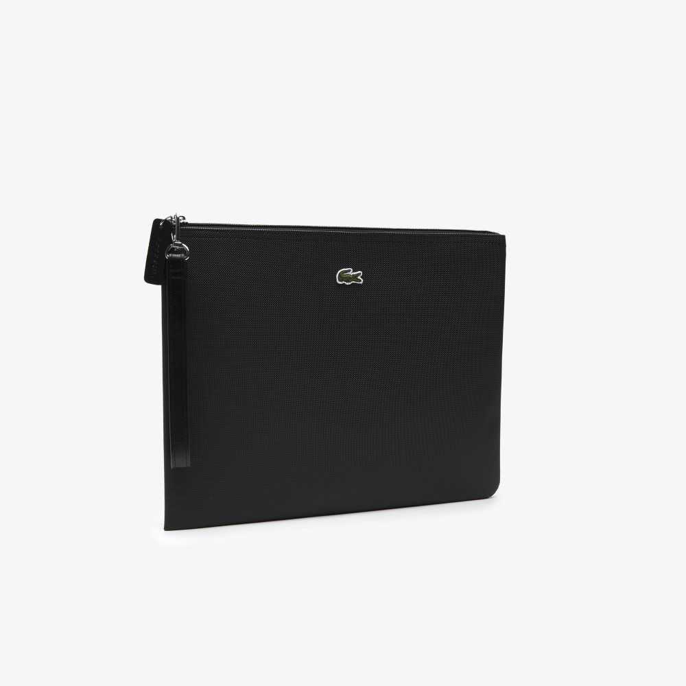 Lacoste L.12.12 Clutch Purse Black | WCS-341672