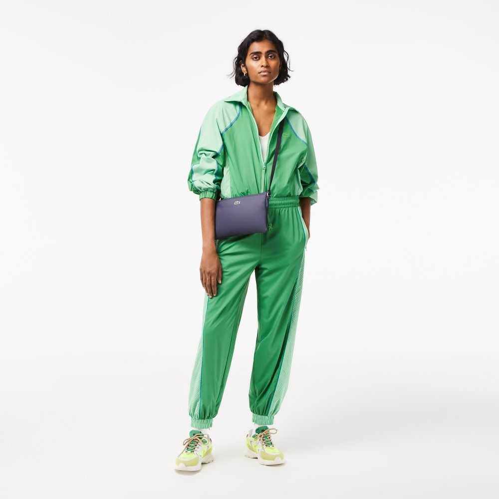 Lacoste L.12.12 Concept Flat Crossover Bag Eclipse | NTS-785193