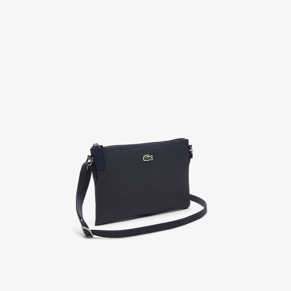 Lacoste L.12.12 Concept Flat Crossover Bag Eclipse | NTS-785193