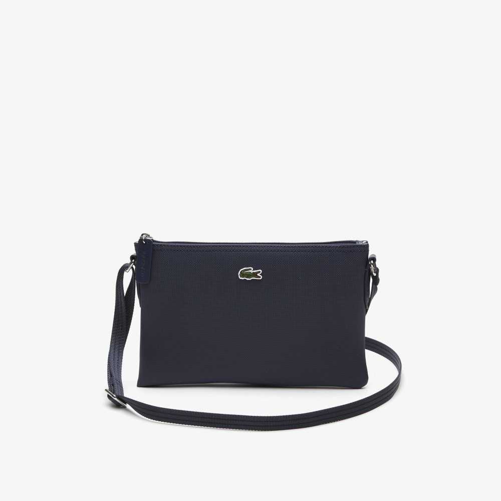 Lacoste L.12.12 Concept Flat Crossover Bag Eclipse | NTS-785193