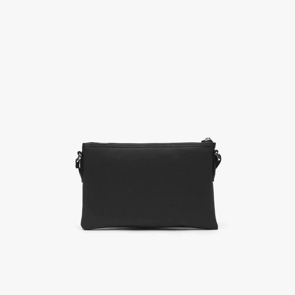 Lacoste L.12.12 Concept Flat Crossover Bag Black | SPV-697812