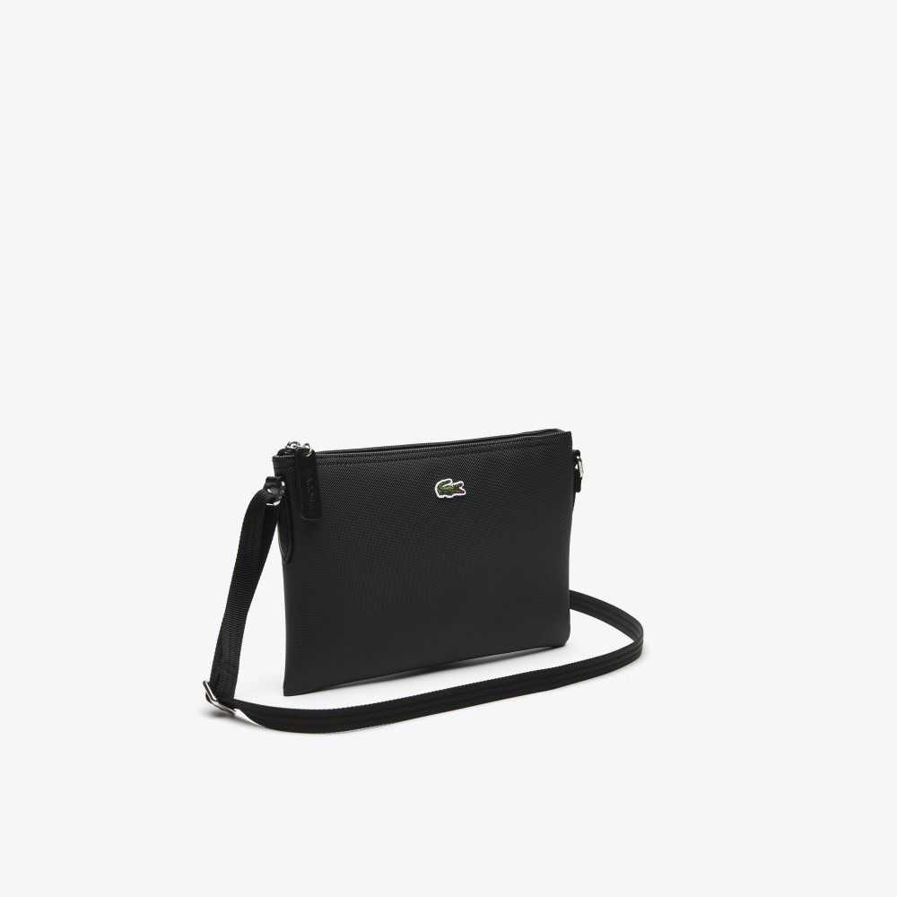 Lacoste L.12.12 Concept Flat Crossover Bag Black | SPV-697812