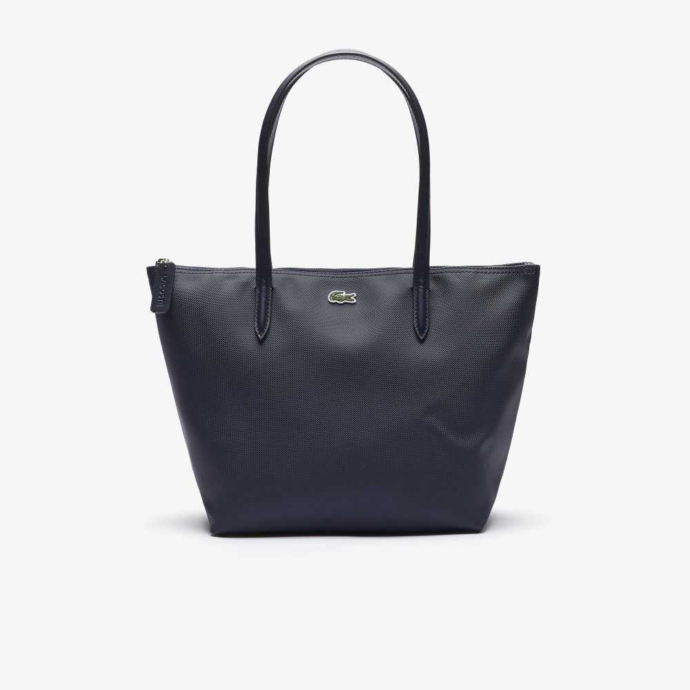 Lacoste L.12.12 Concept Small Zip Tote Bag Eclipse | LFY-138425