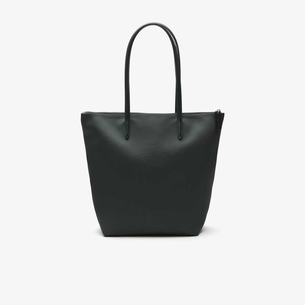 Lacoste L.12.12 Concept Vertical Zip Tote Bag Sinople | BKE-632089