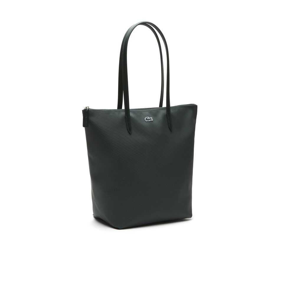 Lacoste L.12.12 Concept Vertical Zip Tote Bag Sinople | BKE-632089