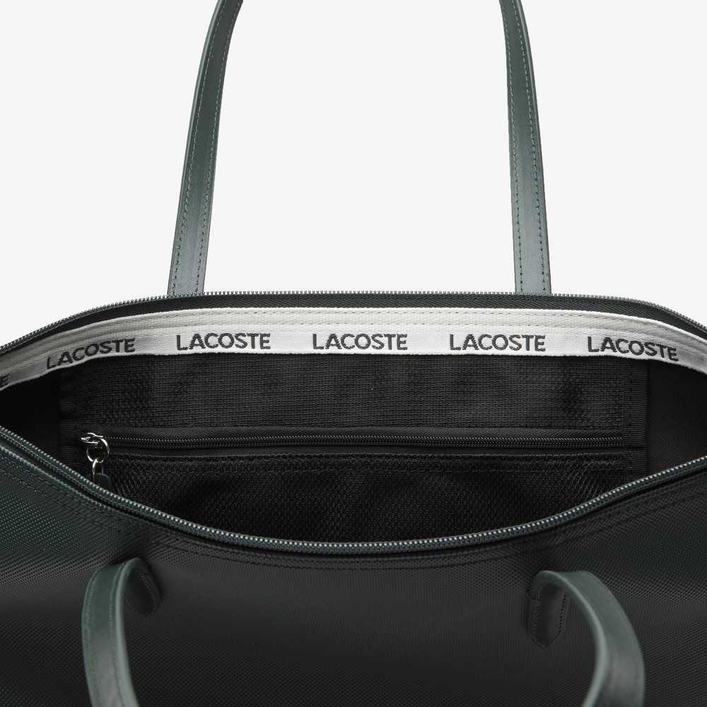 Lacoste L.12.12 Concept Vertical Zip Tote Bag Sinople | BKE-632089