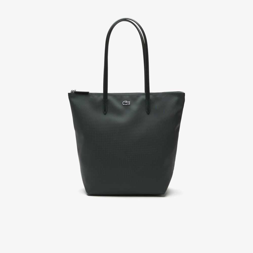 Lacoste L.12.12 Concept Vertical Zip Tote Bag Sinople | BKE-632089