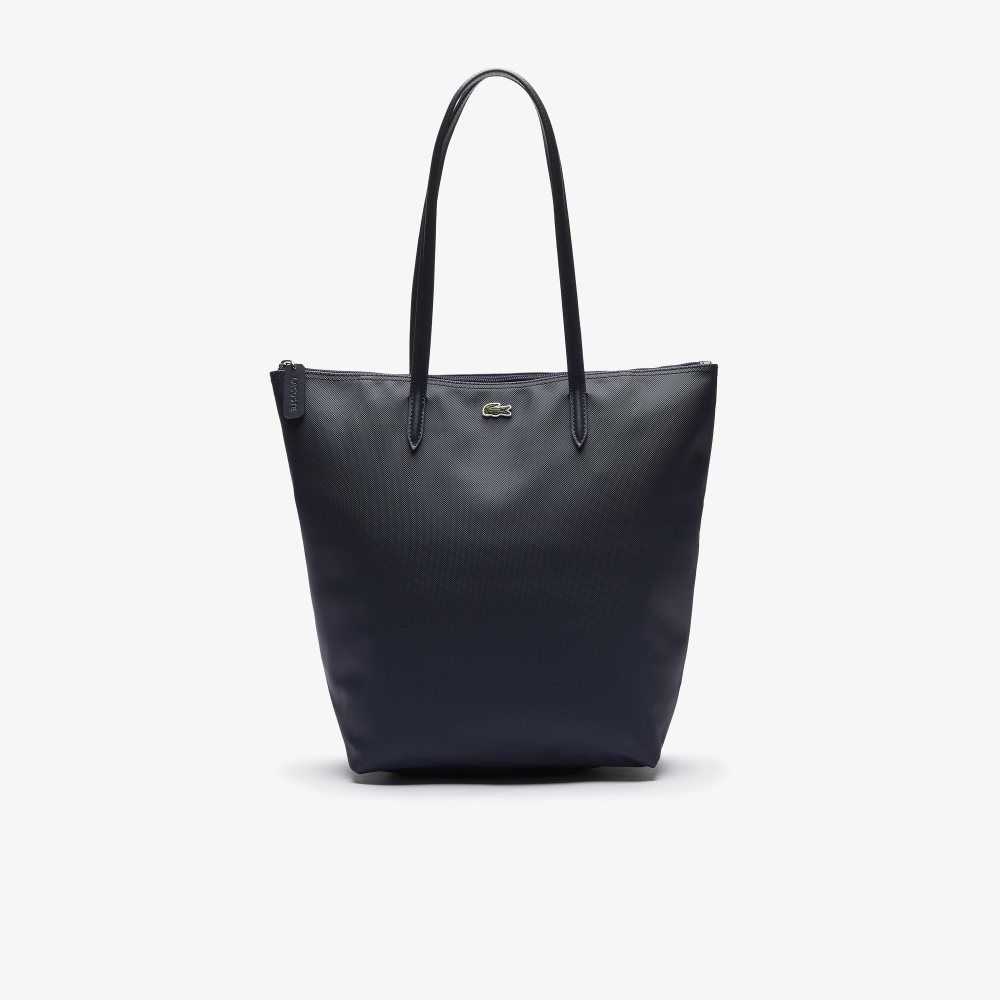 Lacoste L.12.12 Concept Vertical Zip Tote Bag Eclipse | FPL-845736