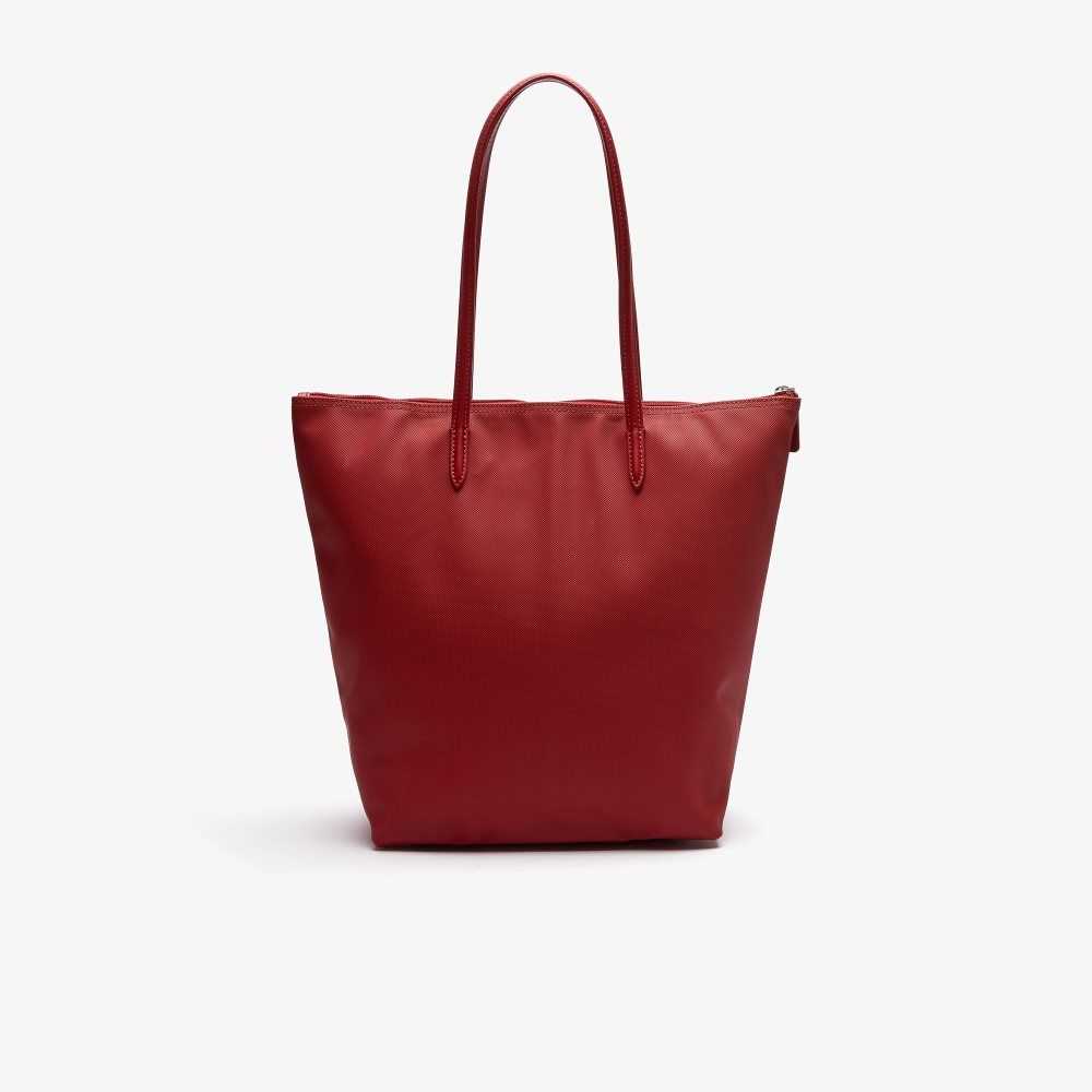 Lacoste L.12.12 Concept Vertical Zip Tote Bag Alizarine | SLW-198043