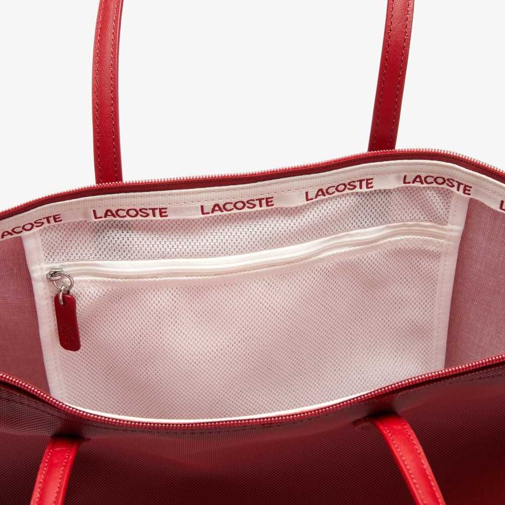 Lacoste L.12.12 Concept Zip Tote Bag Alizarine | PCY-860439