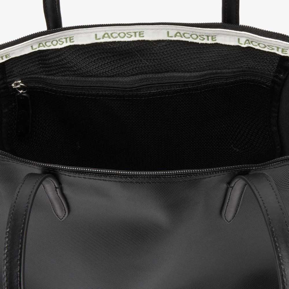 Lacoste L.12.12 Concept Zip Tote Bag Black | WVS-602358